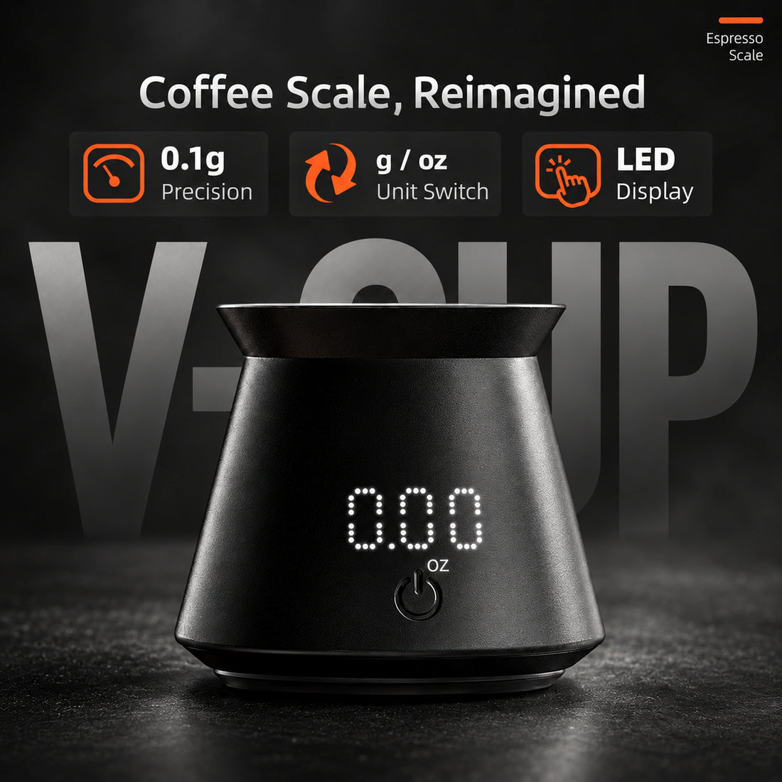 V-CUP — Precision Coffee Cup Scale