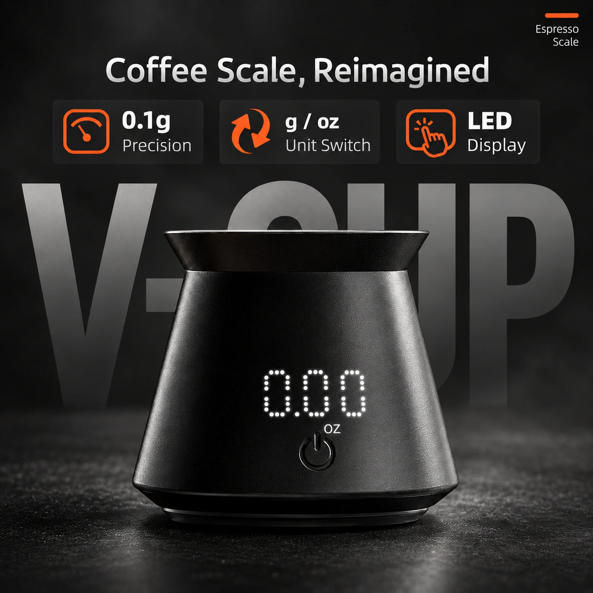 V-CUP — Precision Coffee Cup Scale