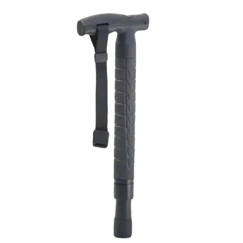 GS183 FOX Telescopic Hiking Trekking Pole with Self-Defense Baton